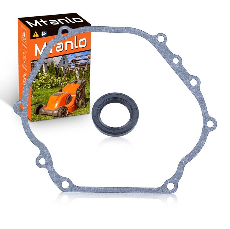 Mtanlo Crankcase Gasket Crank Case Oil Seal Set for Honda Gx390 13Hp Gx340 11Hp Engine 11381 ZE3 801, 91201 ZE3 004 - Image 1